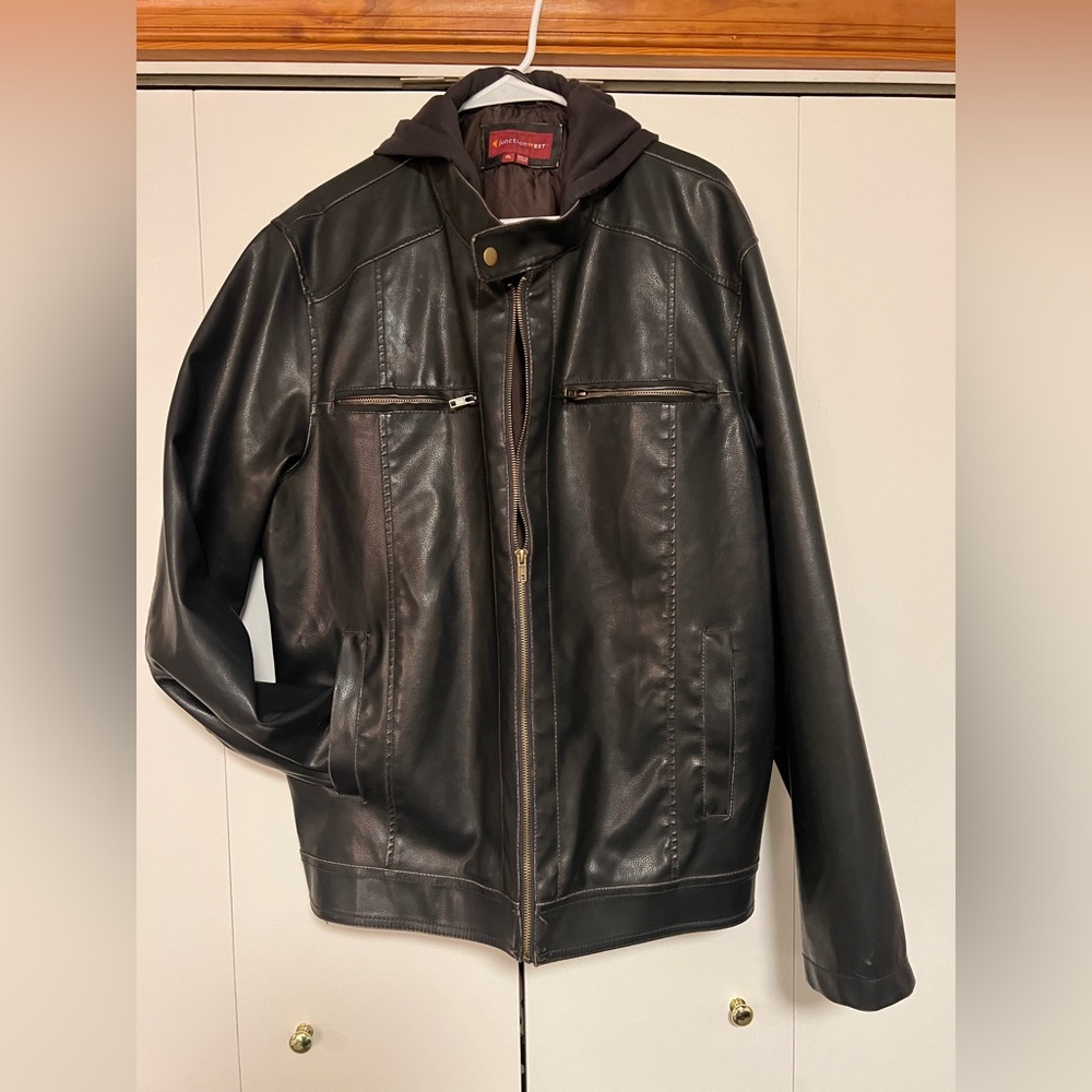 Men’s Faux Leather Jacket